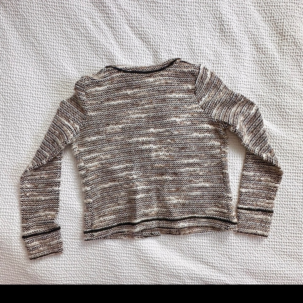LOFT SP wool cropped tweed jacket - Picture 4 of 7